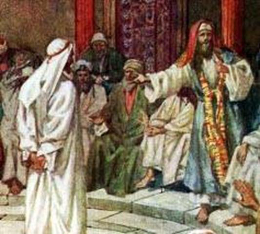 14e Heure - de 6h à 7h - Jésus est ramené chez Caïphe, puis Il est conduit chez Pilate
